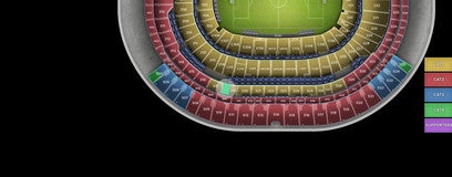 Seat view from 300 Level