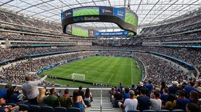 Seat view from 300 Level