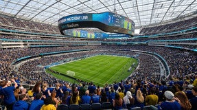 Seat view from 300 Level