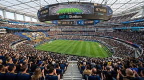 Seat view from 300 Level