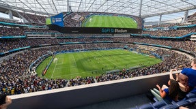 Seat view from 400 Level