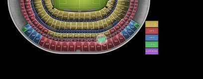 Seat view from 400 Level