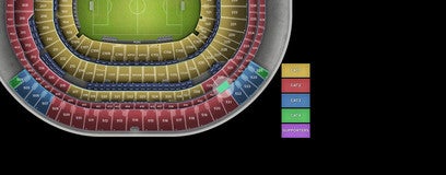 Seat view from 400 Level