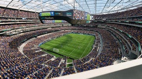 Seat view from 400 Level