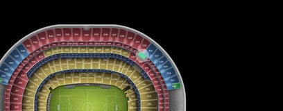 Seat view from 400 Level