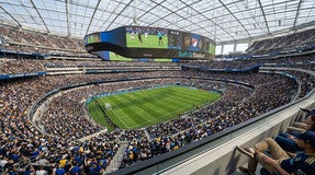 Seat view from Loge