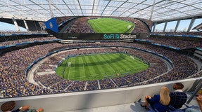 Seat view from Loge