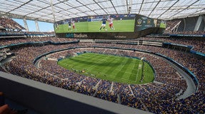 Seat view from Loge