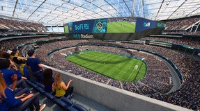 Seat view from 400 Level