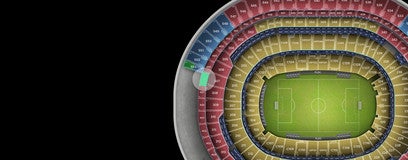 Seat view from 400 Level