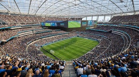 Seat view from 500 Level