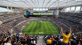 Seat view from 500 Level