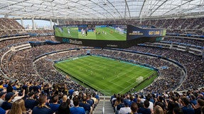 Seat view from 500 Level