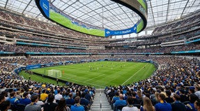 Seat view from Club