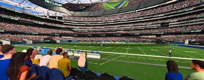 Seat view from Suite