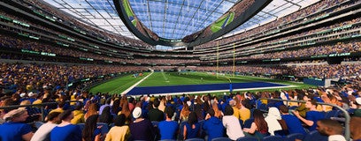 Seat view from 100 Level