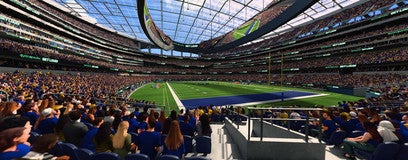 Seat view from 100 Level