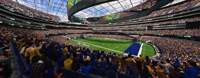 Seat view from 200 Level