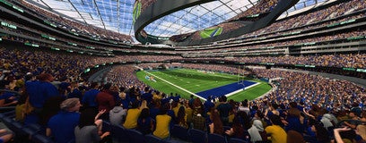 Seat view from 200 Level