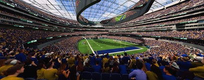 Seat view from 200 Level