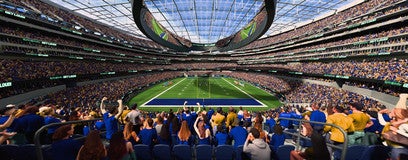 Seat view from 200 Level