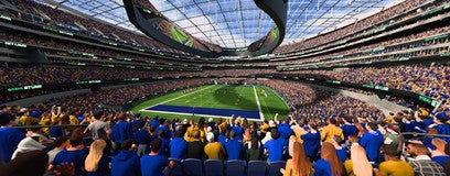 Seat view from 200 Level