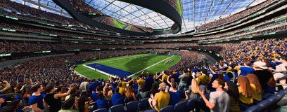 Seat view from 200 Level