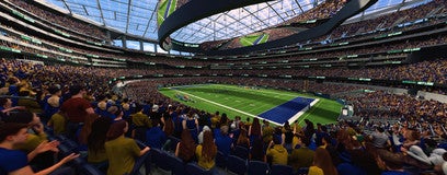 Seat view from 200 Level