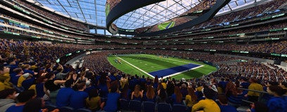 Seat view from 200 Level