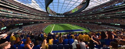 Seat view from 200 Level