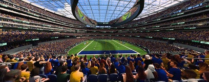 Seat view from 200 Level