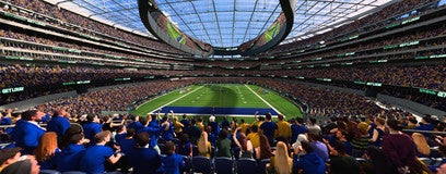 Seat view from 200 Level