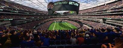 Seat view from 300 Level