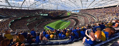 Seat view from 500 Level