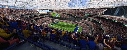 Seat view from 500 Level