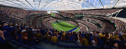 Seat view from 500 Level