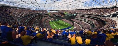 Seat view from 500 Level