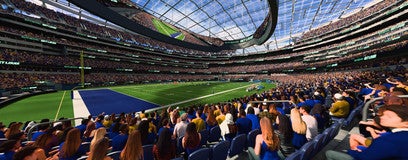 Seat view from 100 Level