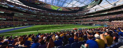 Seat view from 100 Level