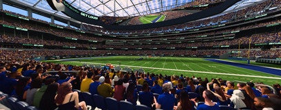 Seat view from 100 Level