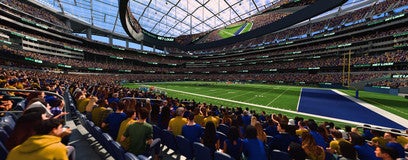 Seat view from 100 Level