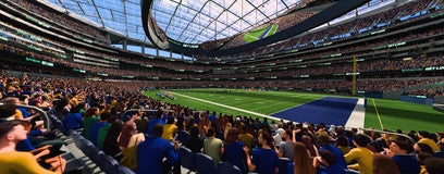 Seat view from 100 Level