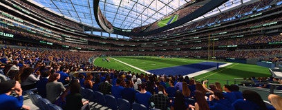 Seat view from 100 Level