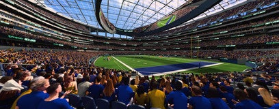 Seat view from 100 Level