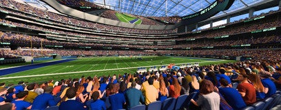 Seat view from 100 Level