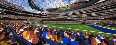 Seat view from 100 Level