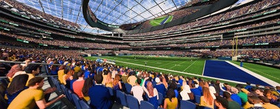 Seat view from 100 Level