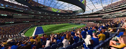 Seat view from 200 Level