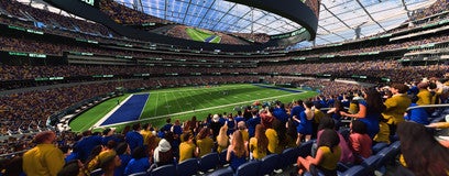 Seat view from 200 Level