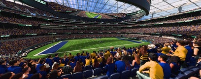 Seat view from 200 Level